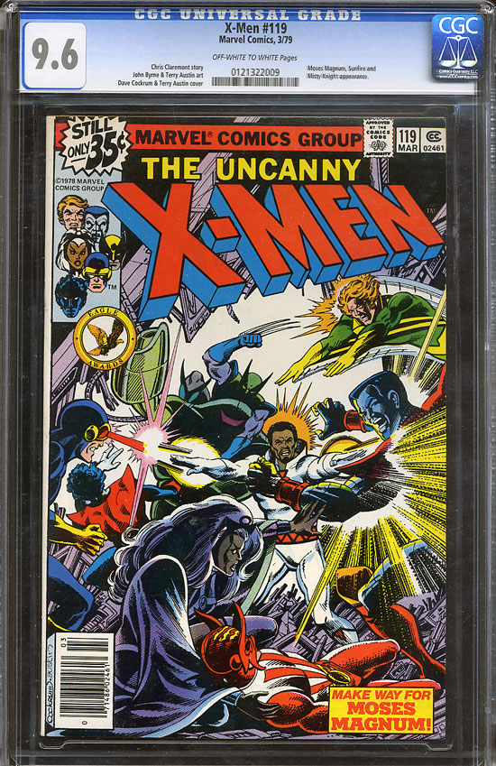 X-Men #119 CGC 9.6ow/w