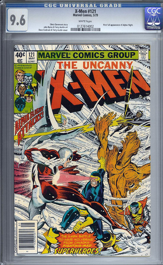 X-Men #121 CGC 9.6 w