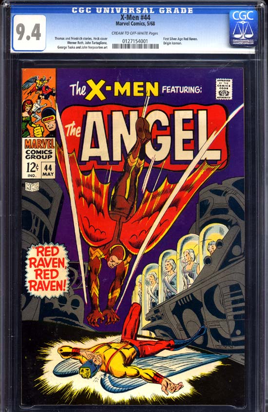 X-Men #44 CGC 9.4 cr/ow