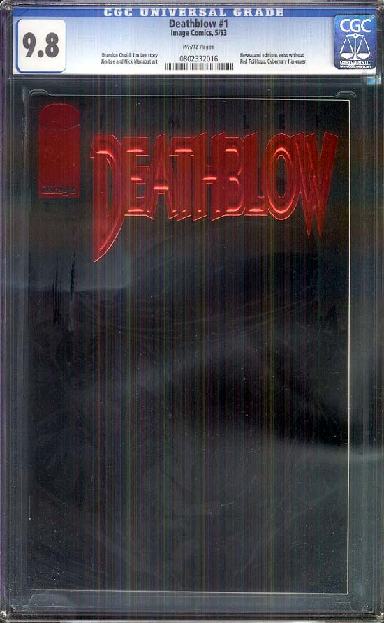 Deathblow #1 CGC 9.8 w