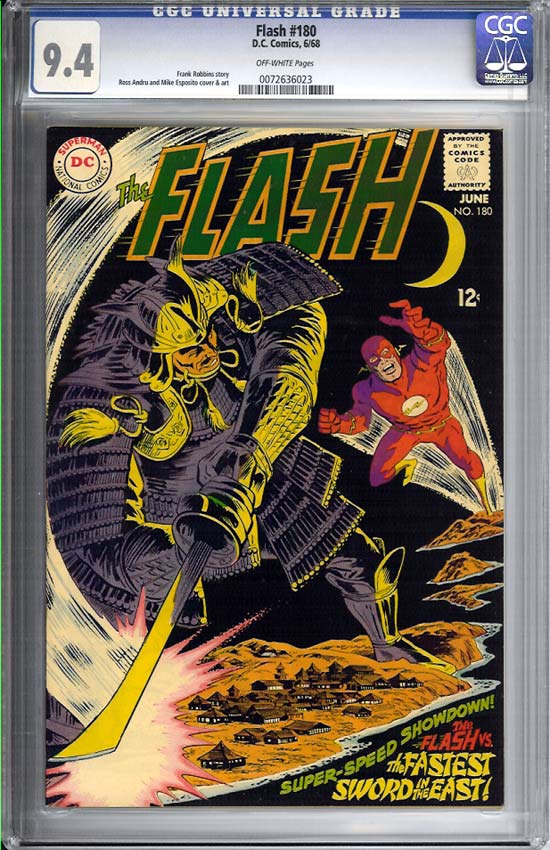 Flash #180 CGC 9.4ow