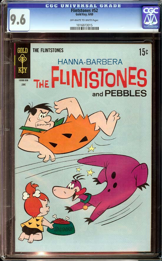 Flintstones #52 CGC 9.6 ow/w Three Rivers Collection