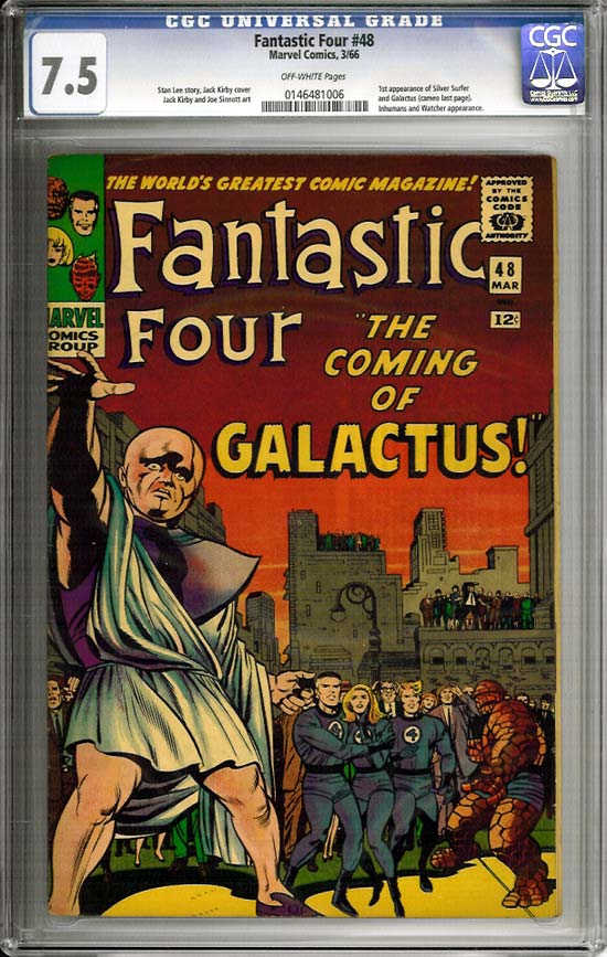 Fantastic Four #48 CGC 7.5 ow