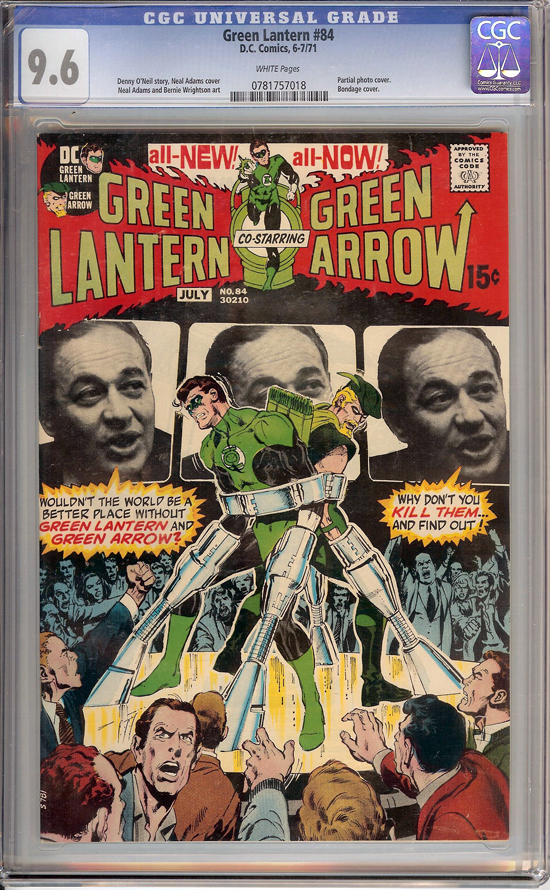 Green Lantern #84 CGC 9.6 w