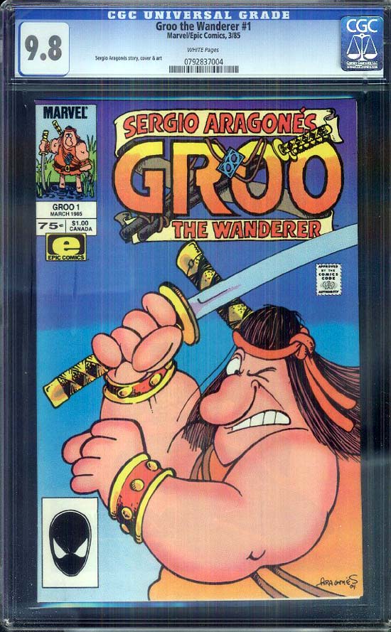 Groo The Wanderer #1 CGC 9.8 w