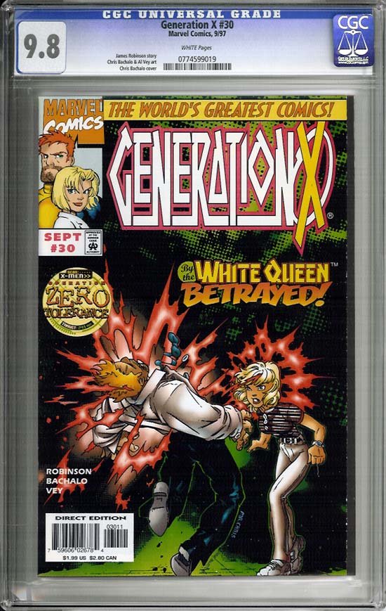 Generation X #30 CGC 9.8 w