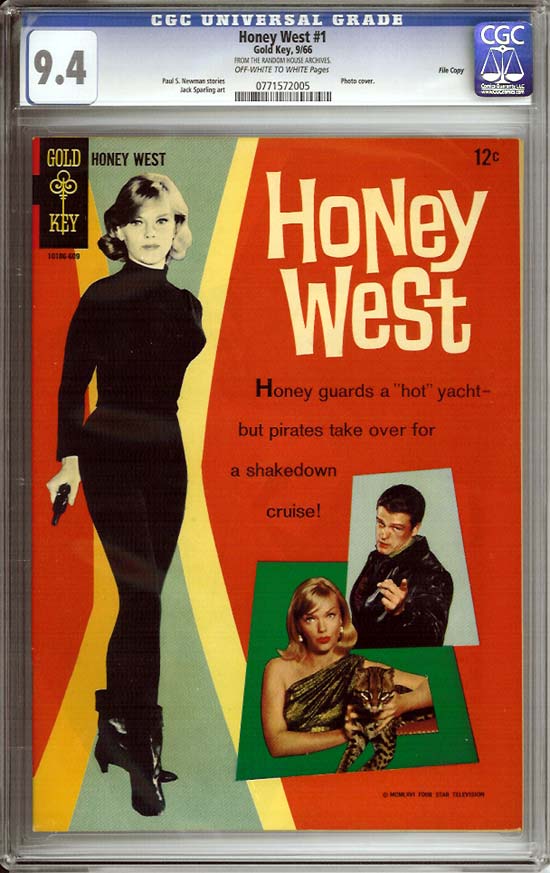 Honey West #1 CGC 9.4 ow/w File Copy