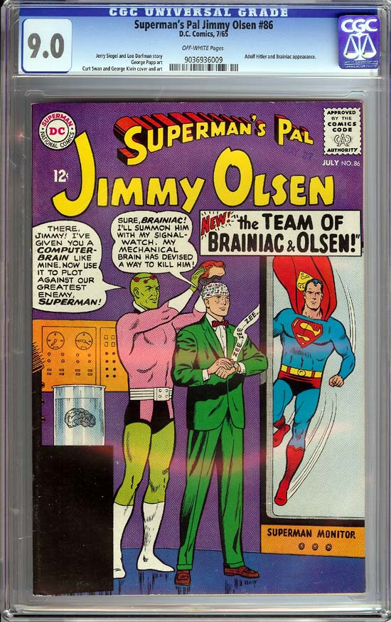 Superman's Pal Jimmy Olsen #86 CGC 9.0 ow