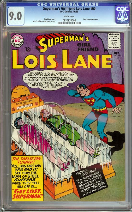 Superman's Girlfriend Lois Lane #60 CGC 9.0 w