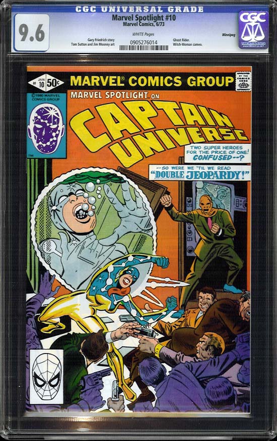 Marvel Spotlight Vol 2 #10 CGC 9.6 w Winnipeg