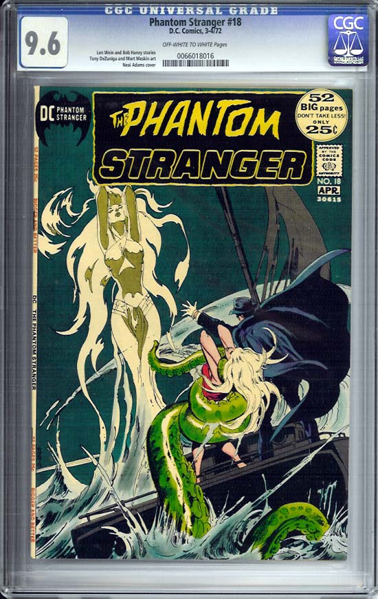 Phantom Stranger #18 CGC 9.6 ow/w