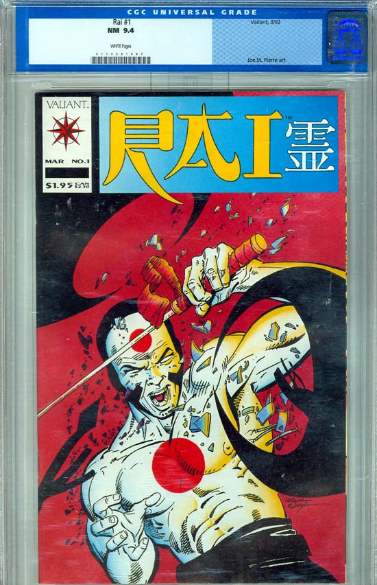 Rai #1 CGC 9.4 w