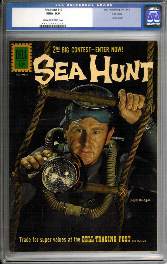 Sea Hunt #11 CGC 9.6 ow/w File Copy