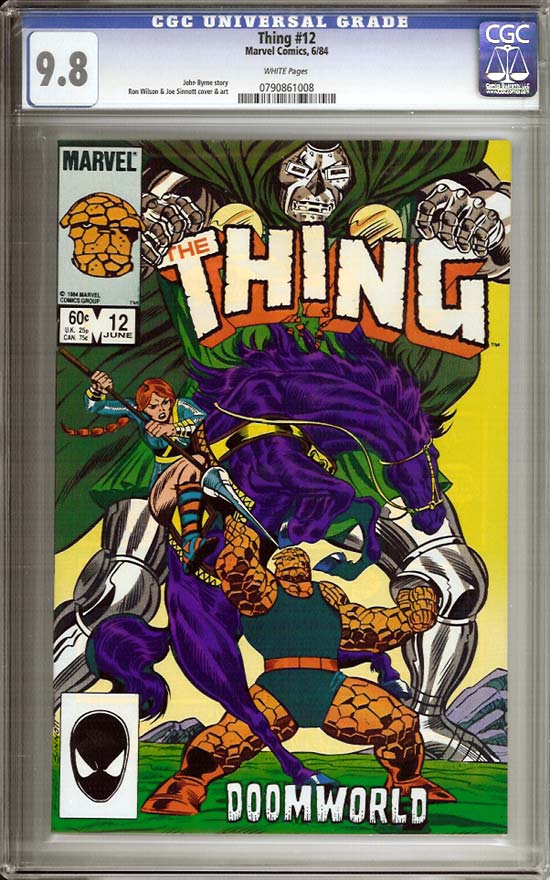 Thing #12 CGC 9.8 w