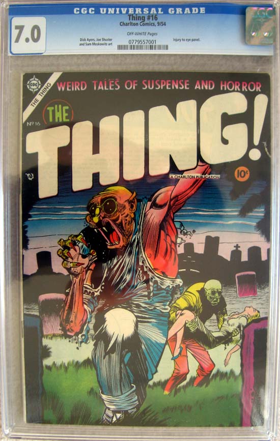 Thing #16 CGC 7.0 ow