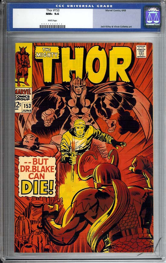 Thor #153 CGC 9.6 w