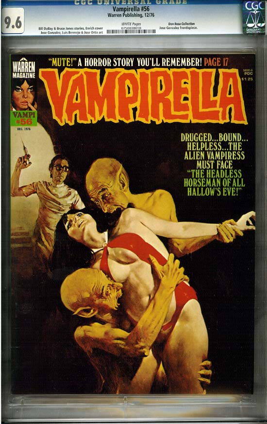 Vampirella #56 CGC 9.6 w Don Rosa Collection