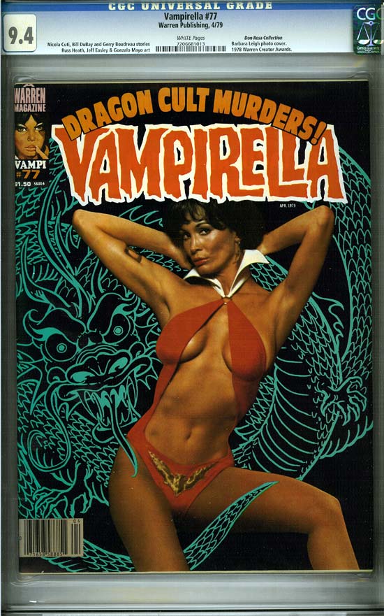 Vampirella #77 CGC 9.4 w Don Rosa Collection