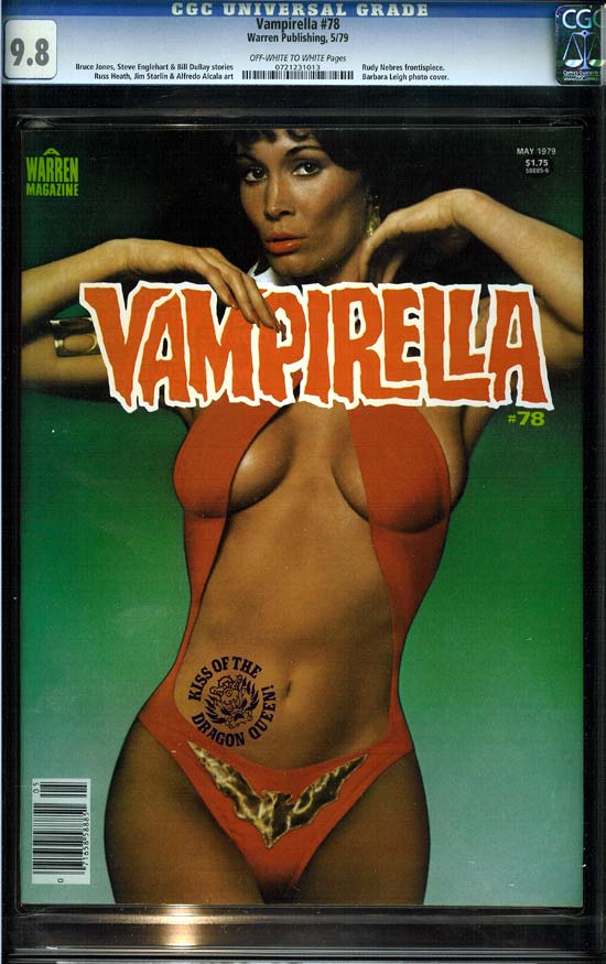 Vampirella #78 CGC 9.8ow/w