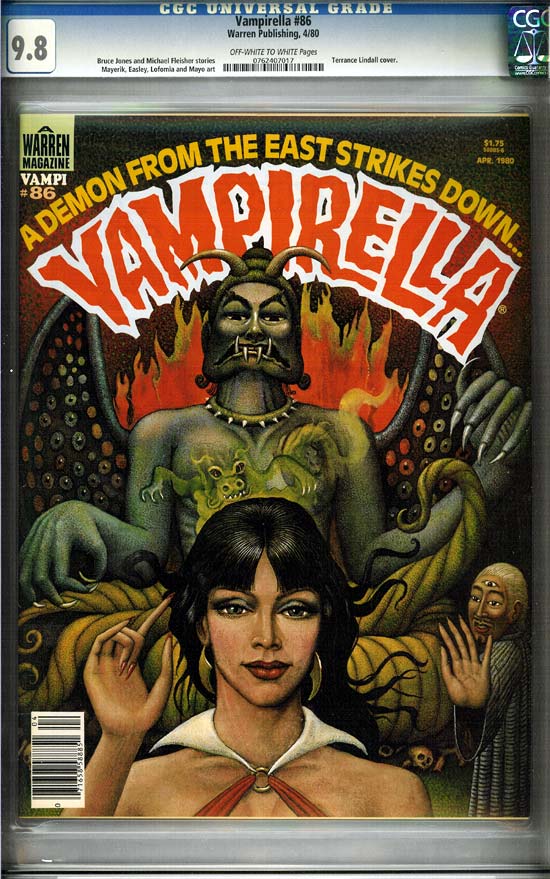 Vampirella #86 CGC 9.8ow/w