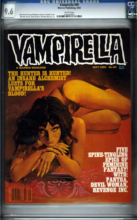 Vampirella #90 CGC 9.6 w Don Rosa Collection