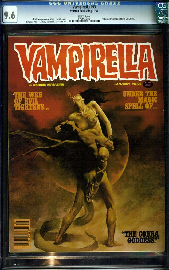 Vampirella #93 CGC 9.6w