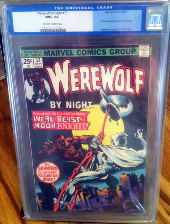 Werewolf By Night #33 CGC 9.6 ow/w