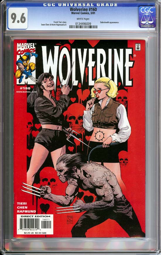 Wolverine #160 CGC 9.6 w