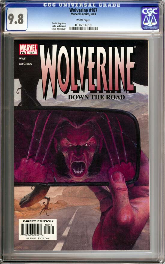 Wolverine #187 CGC 9.8 w