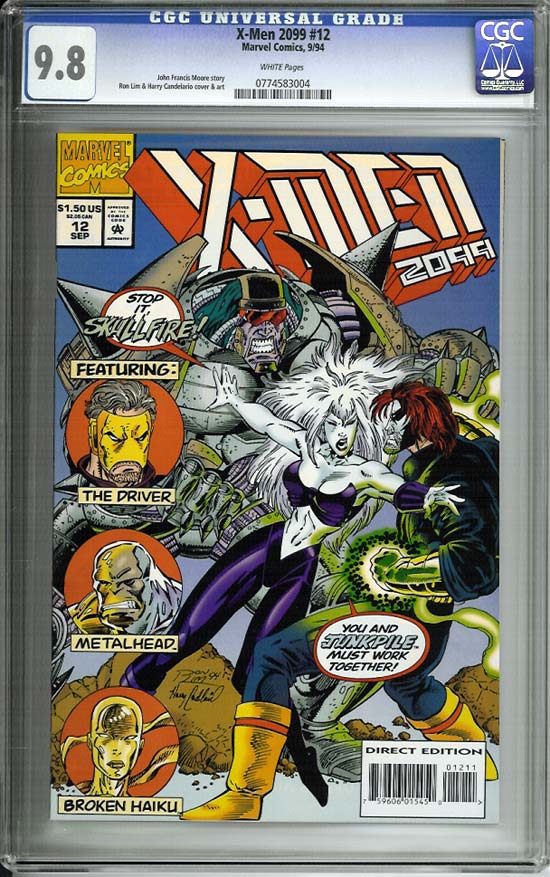 X-Men 2099 #12 CGC 9.8w