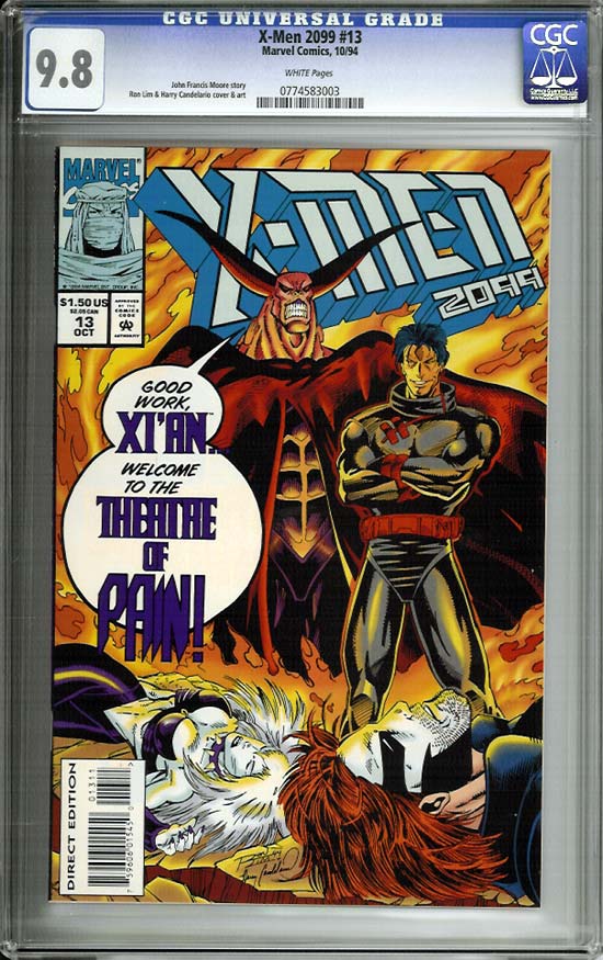 X-Men 2099 #13 CGC 9.8w