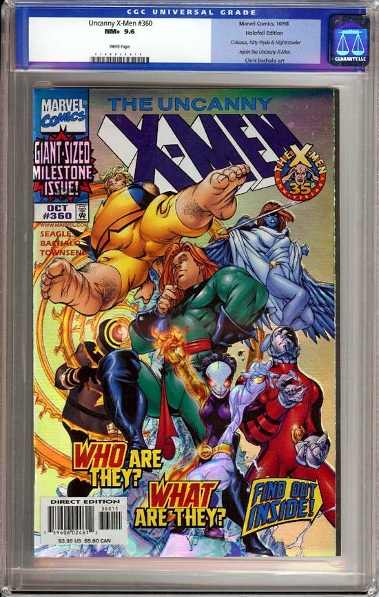 Uncanny X-Men #360 CGC 9.6 w