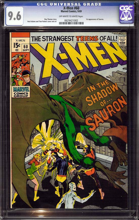 X-Men #60 CGC 9.6 ow/w