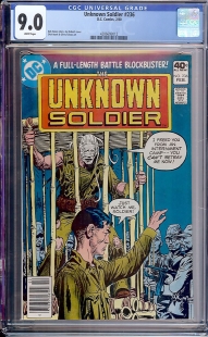 Auction Highlight: Unknown Soldier #236 9.0 White