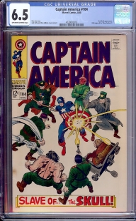 Auction Highlight: Captain America #104 6.5 Off-White to White