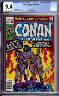 Auction Highlight: Conan The Barbarian #88 9.4 Off-White to White