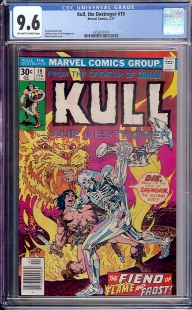 Auction Highlight: Kull, the Destroyer #19 9.6 Off-White to White