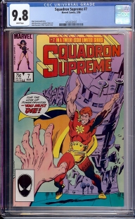 Auction Highlight: Squadron Supreme #7 9.8 White