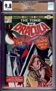 Auction Highlight: Tomb of Dracula #26 9.8 White