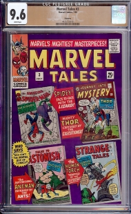 Auction Highlight: Marvel Tales #3 9.6 White