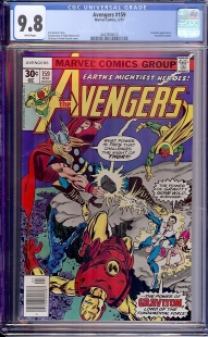 Auction Highlight: Avengers #159 9.8 White