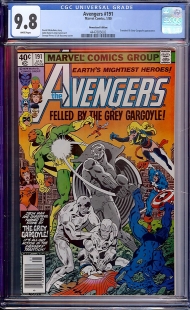 Auction Highlight: Avengers #191 9.8 White