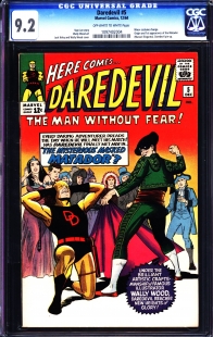 Auction Highlight: Daredevil #5 9.2 Off-White to White