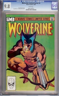 Auction Highlight: Wolverine Limited Series #4 9.8 White