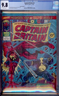 Auction Highlight: Captain Britain #4 9.8 White