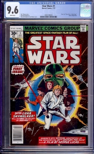 Auction Highlight: Star Wars #1 9.6 White