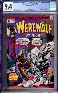 Auction Highlight: Werewolf By Night #32 9.4 Off-White to White