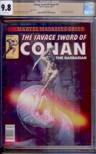 Auction Highlight: Savage Sword of Conan #61 9.8 White