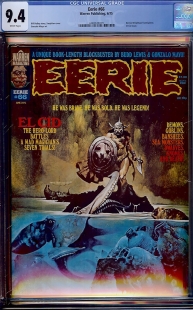 Auction Highlight: Eerie #66 9.4 White