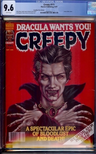 Auction Highlight: Creepy #111 9.6 White